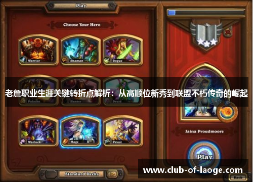 老詹职业生涯关键转折点解析:从高顺位新秀到联盟不朽传奇的崛起 老詹职业生涯关键转折点解析:从高顺位新秀到联盟不朽传奇的崛起